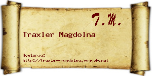 Traxler Magdolna névjegykártya